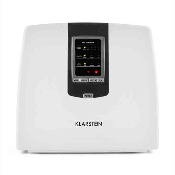 Повітряний фільтр Tramontana 6-в-1 Очисник повітря Іонізатор озону УФ-білий (Німеччина, читати опис) Рівне