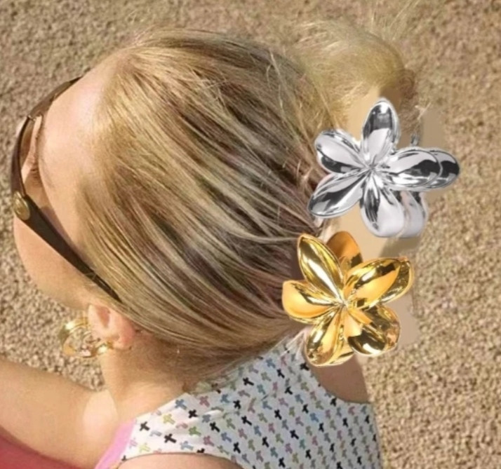 Заколка-крабік квітка Сміла - фото 9