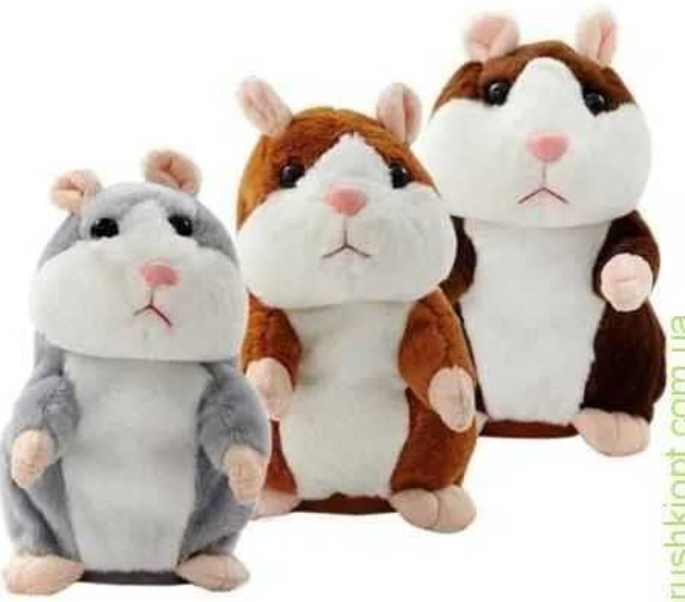 Повторюшка Хомяк повторюшка іграшка хом'ячок-балакун Кактус повторює. Київ - фото 5