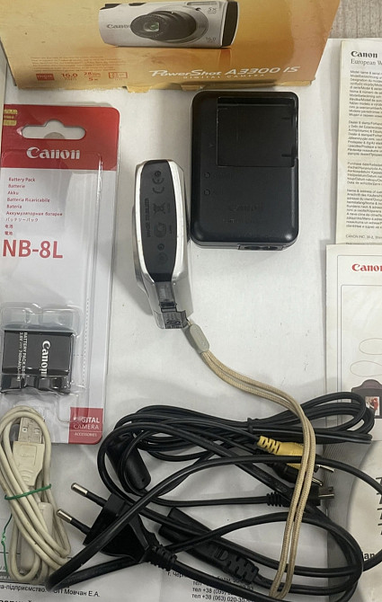 Фотоаппарат Canon Power Shot A3300 Киев - изображение 2