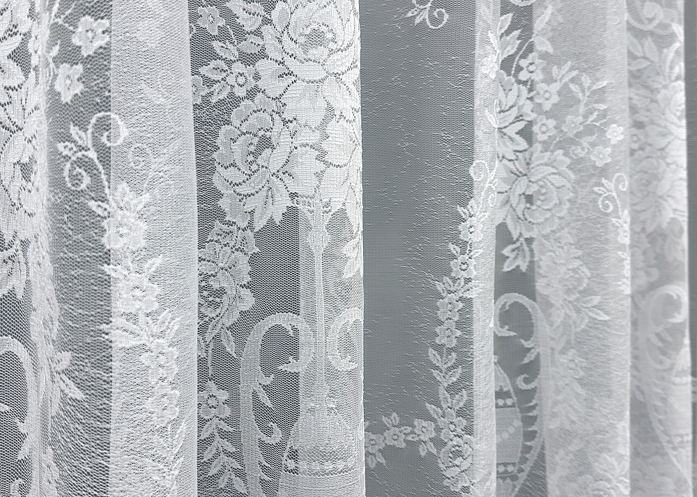 Тюль VR-Textil 1969т Жакард Білий 400х270 см (42-1005) Київ - фото 6