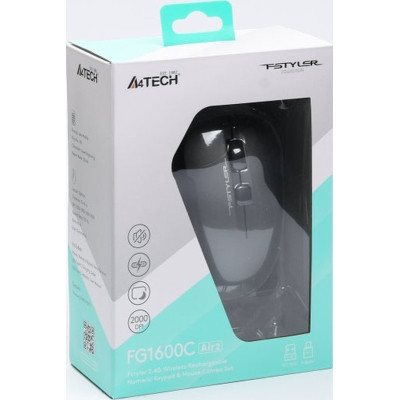 Комплект A4Tech FG1600C Air2 Wireless Grey (4711421998819) Винница - изображение 5