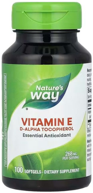 Вітамін Е Nature's Way Vitamin E 268 мг 100 гелевих капсул Київ - фото 1