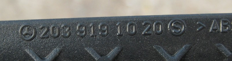 Mercedes-Benz  A2039191020 9B51 Внутрішня задня кришка санки правого сидіння антрацит C-Class W203 Одеса - фото 2