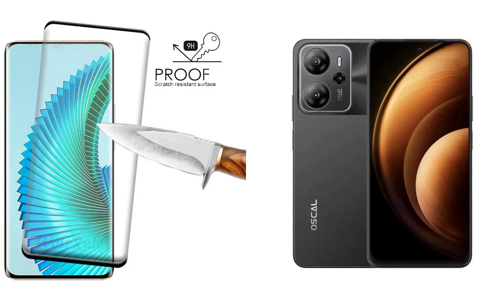 Захисне скло HyperGlass Pro для Blackview Oscal Tiger 13 – максимальна чутливість та захист Київ - фото 1
