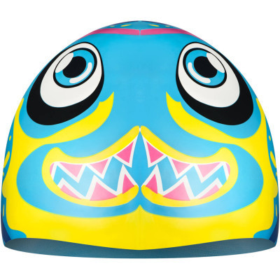 Шапка для плавания Aqua Speed Zoo 115-01-Fish 8688 синій, темно-синій, жовтий, рожевий Діт OSFM (5908217686886) Винница - изображение 2