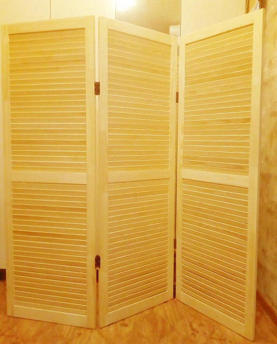 Деревянная ширма 