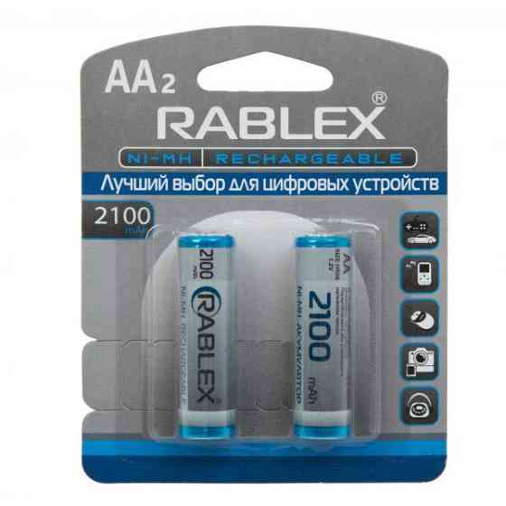 Аккумулятор Rablex HR6/AA Ni-MH 2100mAh 1.2V 1 шт. Днепр