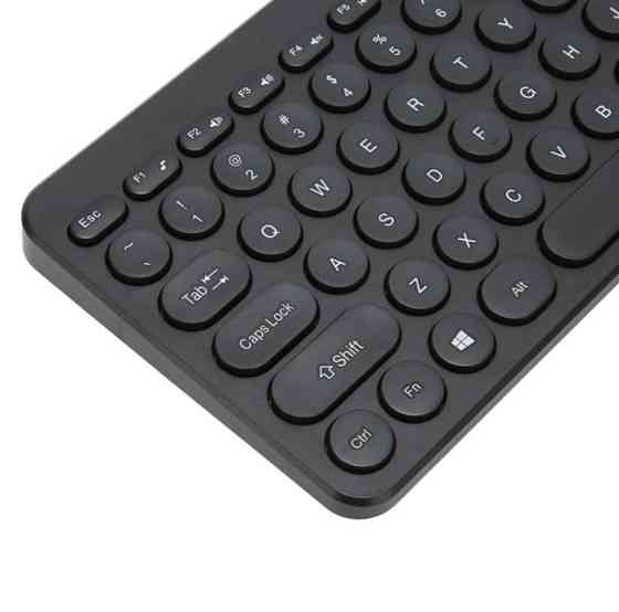 Набір бездротова клавіатура та мишка Wireless 902 8887, чорний Вінниця