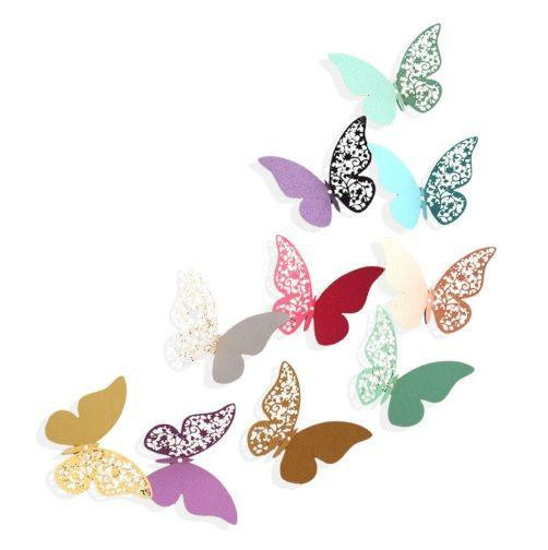 Набор оранжевых бабочек - 12шт. Киев - изображение 2