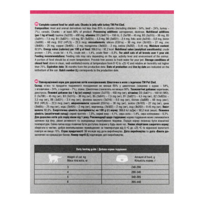 Вологий корм для кішок Pet Chef З індичкою 415 г (4820255193595) Вінниця - фото 8