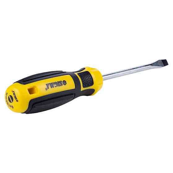 Отвертка шлицевая SL 6.0×100мм CrV Mega SIGMA (4009251) Киев