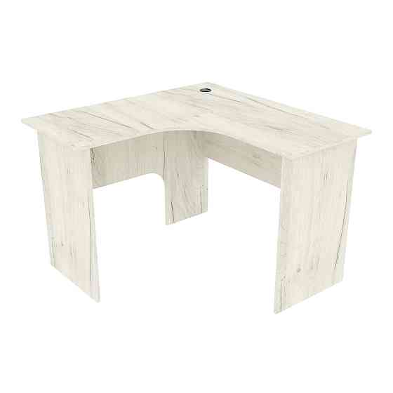 Стіл кутовий ОСК-1, Дуб Крафт Білий, 1100/1100/760 Львів