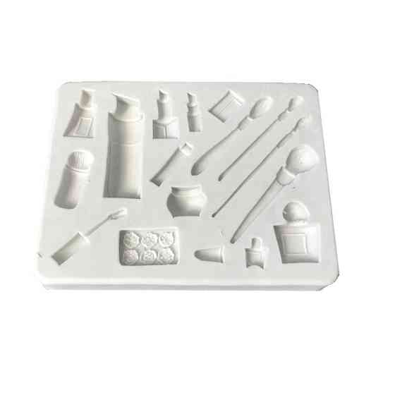 Молд силиконовый Косметика 95 на 73 мм серый Киев