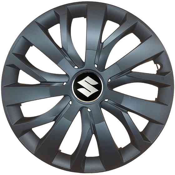 Автомобільні модельні ковпаки R16 SJS Suzuki 432 4шт, чорні Вінниця