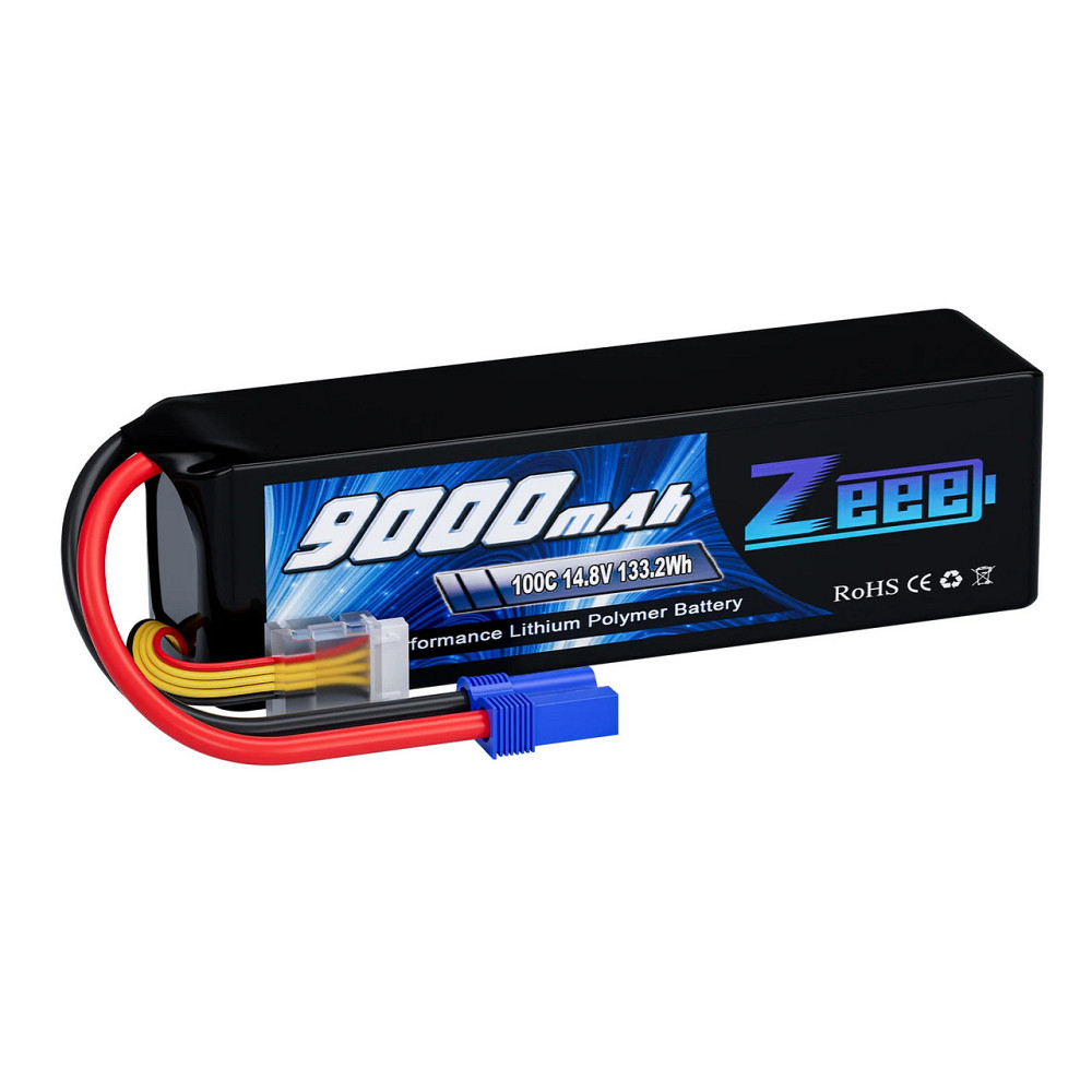 Акумулятор Zeee 14.8V 100C 9000mah 4S RC Li-po EC5 Київ - фото 1