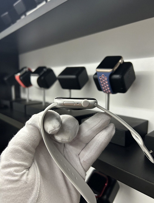 Полный комплект! Apple silver Watch SE 2020-2021. Киев - изображение 4