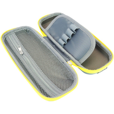 Пенал Cool For School с тиснением 1 отделение Голубой (B-8010-grey) Винница - изображение 2