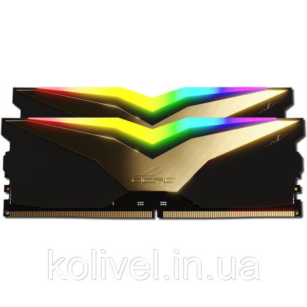 DDR5 32Gb 6200MHz (2*16Gb) OCPC PISTA RGB C32 Black Label, Retail Kit (MMPT2K32GD562C32BL) Київ - фото 1