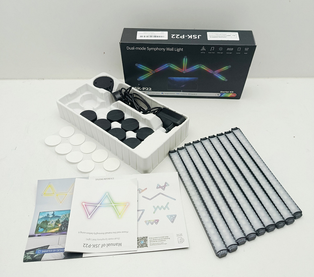 Набір розумних настінних світильників Maxinry JSK-P22 (Б клас) Луцк - изображение 3