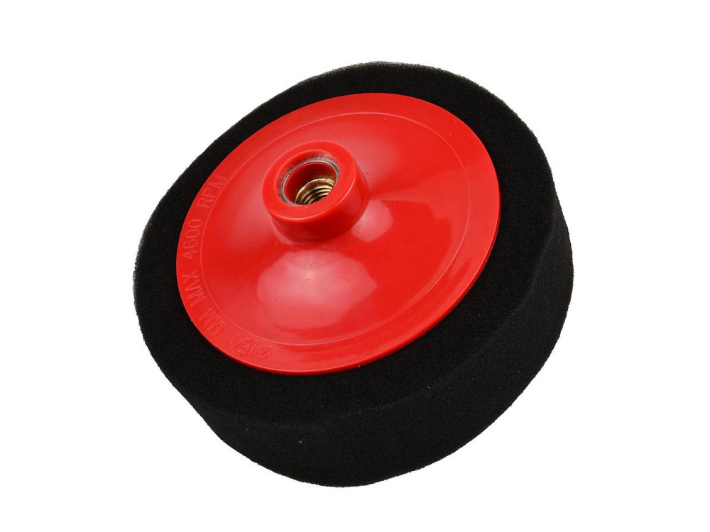 КШМ Полірувальний поролон "GEKO" 150/45мм жорсткий білий твердий Київ - фото 1