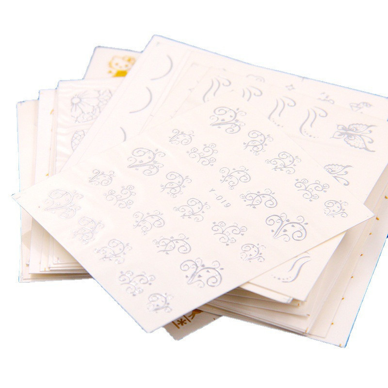 Набор наклеек для ногтей 30 штук - размер наклейки 6*5см, инструкция по применению есть в описании Киев - изображение 2