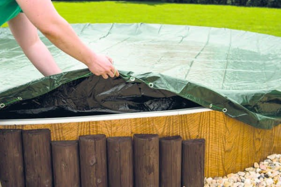 Защитное накрытие для круглого каркасного бассейна Azuro ( Debris cover 3.6 м) Киев