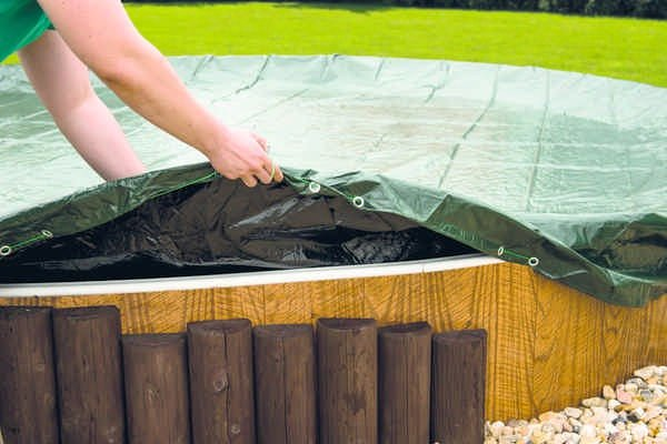 Защитное накрытие для круглого каркасного бассейна Azuro ( Debris cover 3.6 м) Киев - изображение 2