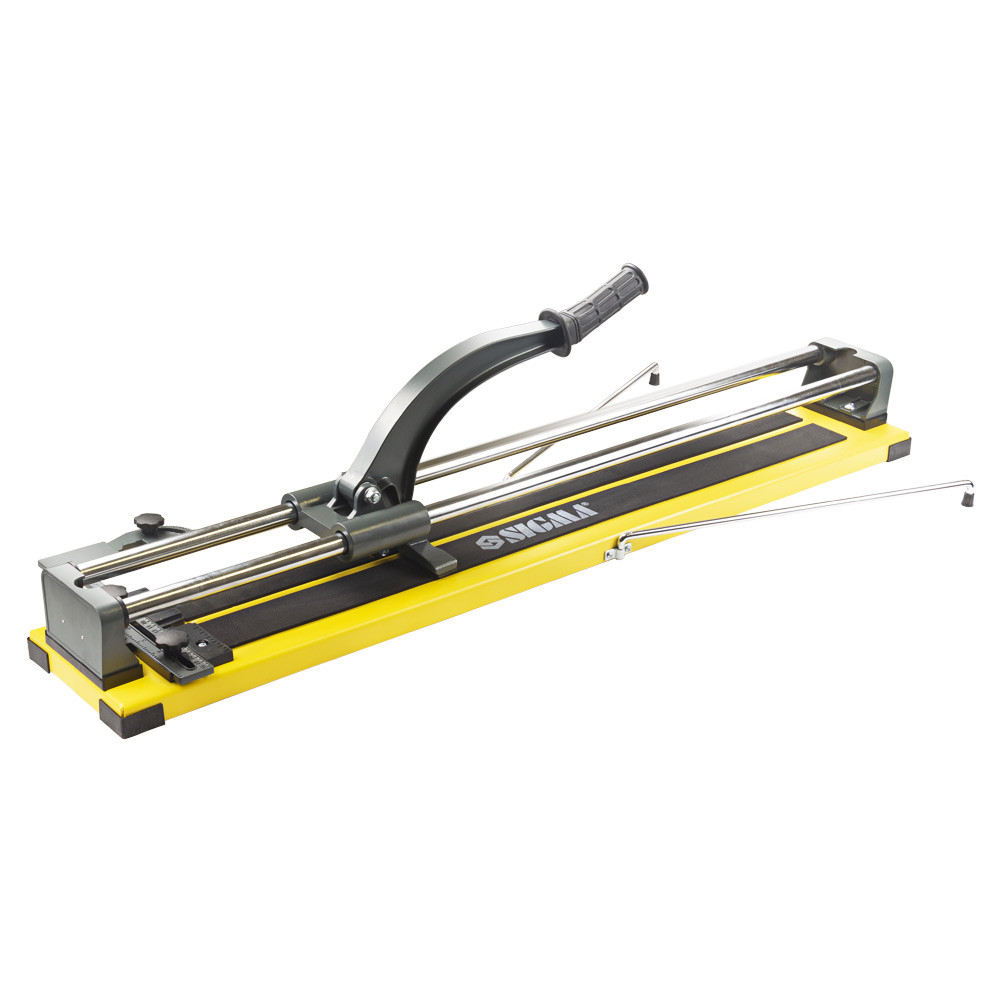 Sigma Плиткорез ручной две направляющие на подшипниках 800мм (лазер, боковые упоры) SIGMA (8223 Коломия - фото 1