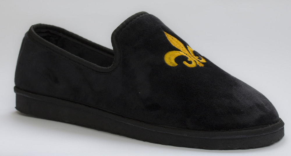 Тапки мужские с задником, домашние туфли, черные мужские тапки, велюровые, золотая лилия. Одесса - изображение 15