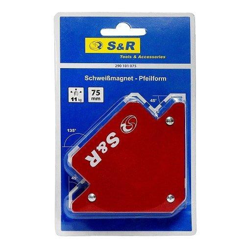 Магнітний кутник для зварювання S & R 11кг. 45˚ 90˚  135˚ 290101075 Коломия - фото 2