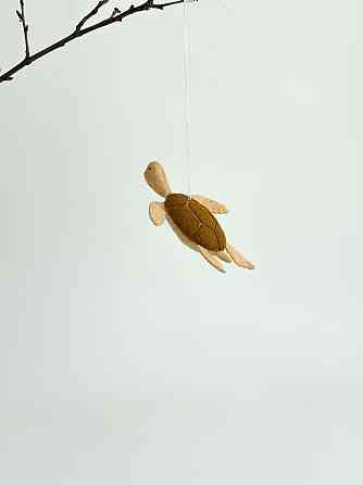 Мягкая фетровая игрушка морська черепаха ручной работы – безопасная развивающая игрушка Киев