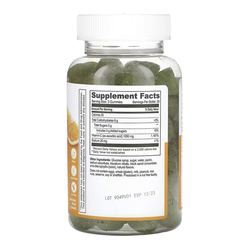 Витамин С Lifeable Vitamin C 1050mg Adult 90 жев таб фруктовый Киев - изображение 2