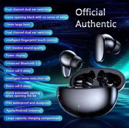 Бездротові сенсорні навушники гарнітура в кейсі Pro 8 Чорні Коломия