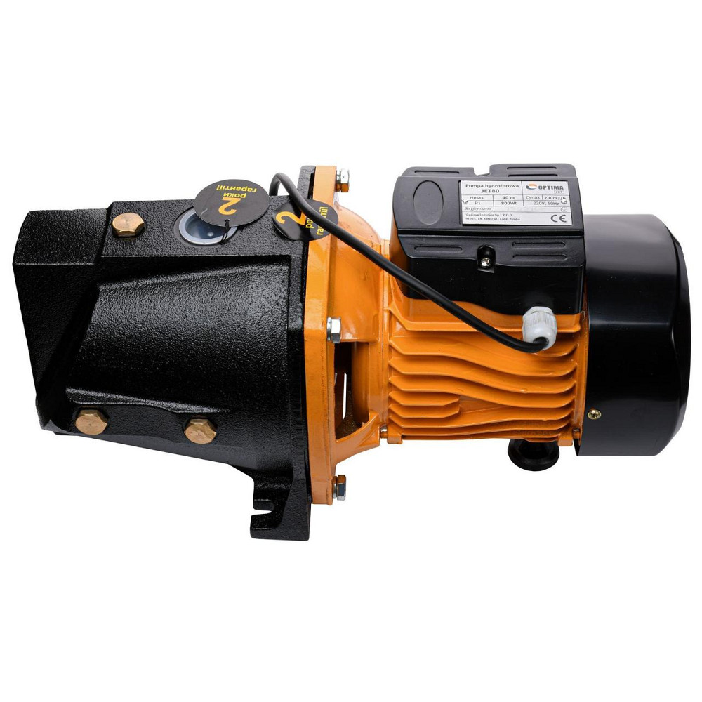 Насос відцентровий Optima JET 80 0,8кВт чавун довгий (000005349) Київ - фото 1