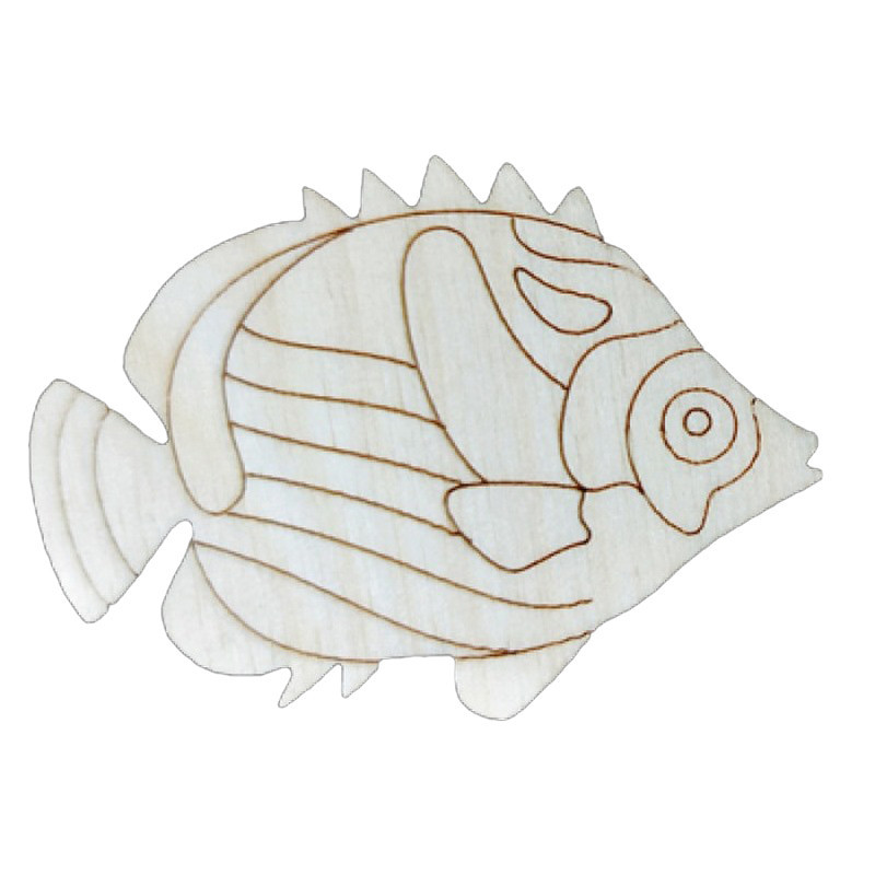 Набір дитячої творчості Розпис по дереву "Магніти-риби" РД-007 Вінниця - фото 4