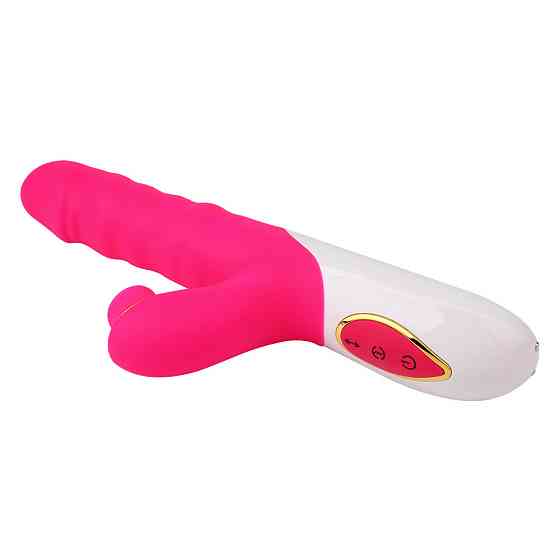 Вибратор кролик с вакуумной стимуляцией CHISA Intimate Melody Clit Kisser THruster, розовый Sex Aura Киев