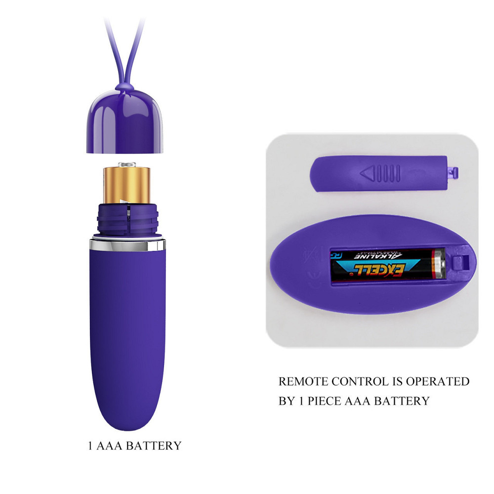 ВІбропуля з пультом керування PRETTY LOVE darlene - Youth, 12 vibration functions Wireless remote co Sex Aura Київ - фото 7