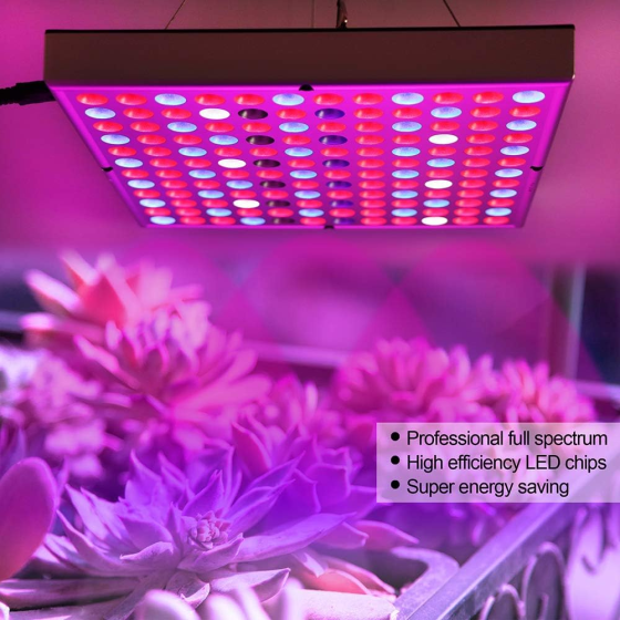 Подвесная светодиодная фитолампа 45 Вт 144 LED полный спектр IP55 для выращивания растений, рассады, теплиц и домашних цветов Киев