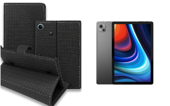 Книжка-трансформер для планшета Blackview Oscal Pad 16, колір Black Krokodil Black Київ