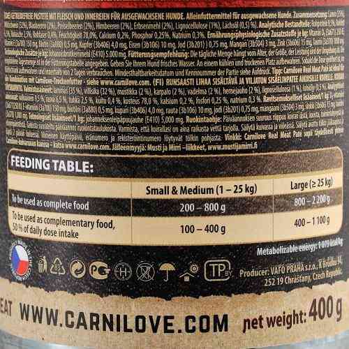 Корм вологий Carnilove Dog k консерви для собак з ягням і кабаном 400 г Київ