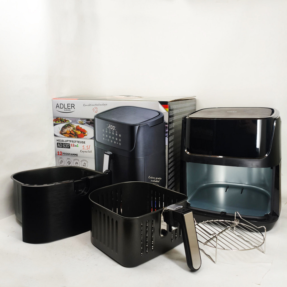 Мощная электрическая аэрофритюрница для дома, Фритюрница аэрофритюрница, Электрическая печь-фритюрница KJ-22 Львов - изображение 8