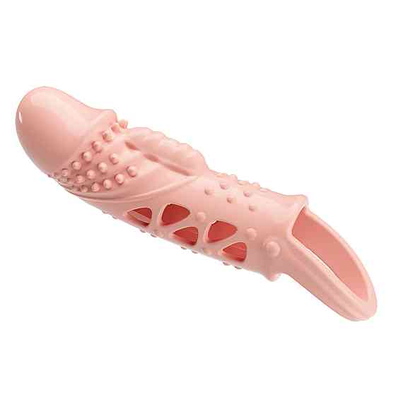 Насадка на член - Pretty Love Cecelia Vibrating Penis Sleeve Flesh Sex Aura Киев