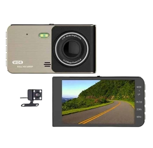 Автомобильный видеорегистратор DVR T-712TP (2 камеры) Full HD Винница