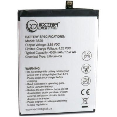 Акумуляторна батарея Extradigital Meizu M3 Max 4000 mAh (BMM6464) Вінниця - фото 1