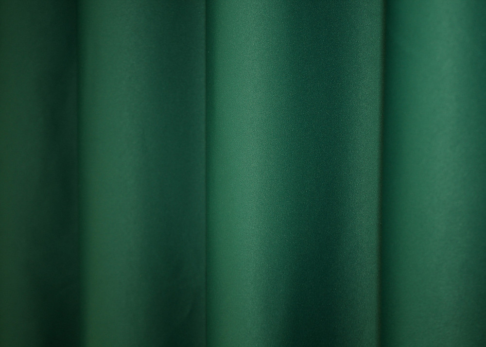 Комплект штор на люверсах VR-Textil Midnight № 1398ш 200х270 см 2 шт Зеленый (37-0257) Киев - изображение 8