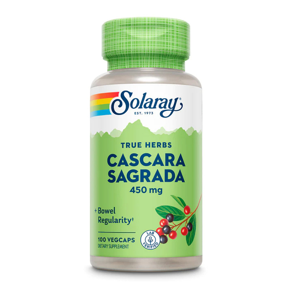 Cascara Sagrada Bark 450mg - 100 vcaps Луцк - изображение 1