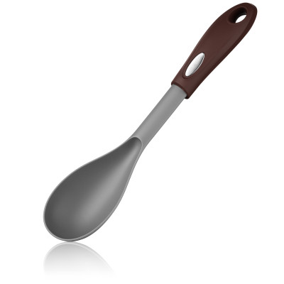 Ложка поварская Ardesto Gemini, 32см, нейлон, сіро-коричневий (AR2140PG) Винница - изображение 6
