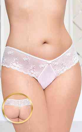 Жіночі стрінги - G-string 2420, white - 2XL Sex Aura Київ
