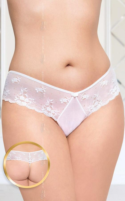 Жіночі стрінги - G-string 2420, white - 2XL Sex Aura Київ - фото 1